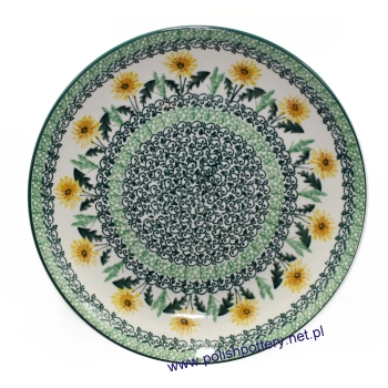 Talerz obiadowy Ø24cm dek. 2851Q Mlecze